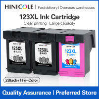 Hinicole เติมตลับหมึก123XL 123ใช้สำหรับ HP Inkjet 2134 3630 3632 3637 3638สำหรับ123