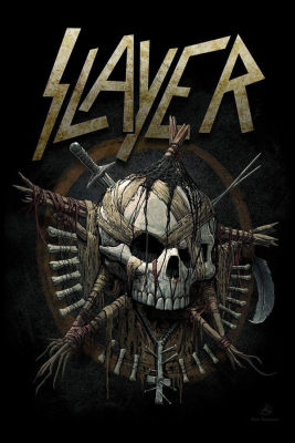 โปสเตอร์วง Slayer สเลเยอร์ Rock Music Poster รูปภาพ ของขวัญ ของสะสม แต่งบ้าน ของแต่งห้อง โปสเตอร์ขนาดใหญ่ โปสเตอร์แต่งห้อง โปสเตอร์ติดผนัง 77poster