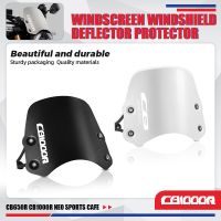 กระจกบังลมสำหรับฮอนด้ากระจกหน้ารถ CB650R 650R CB CB1000R นีโอสปอร์ตคาเฟ่2018 2019 2020 2021ที่เบนทางลมอุปกรณ์ตกแต่งรถจักรยานยนต์