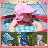 J-BRITNEY แฟชั่นสำหรับเด็ก2-5ขวบหมวกชายหาดหมวกกันแดดของเด็กการ์ตูนผ้าคอตตอนแห้งเร็วกันแดดกลางแจ้งหมวกว่ายน้ำสำหรับเด็ก