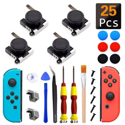 【Hot deal】 Nintend Switch 3D Analog สำหรับ Joycon จอยสติ๊ก Thumb Sticks Sensor อุปกรณ์เสริมสำหรับ Joy Con Controller สำหรับ NS