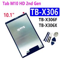 Original For Lenovo Smart Tab M10 HD 2nd Gen TB-X306X TB-X306F TB-X306 LCD display with touch screen digitizer Replacement