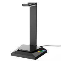 Multi-function Headphone RGB Desktop Stand Simple Display Earphones Holder PC Monitor Wall Hook Desktop Mount Earphones Stand