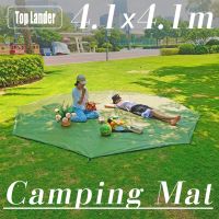 [Top Lander] 4x4 Large Groundsheet Camping Polygonal Waterproof Ground Sheet 3x3 Octagonal Footprint Hexagonal Picnic Mat Big