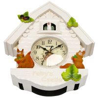 Cute Bird Wall Clock Cuckoo Alarm Clock Cuckoo Clock Living Room Watch Brief Children Bedroom Decor Home Day Time Alarm Clocks