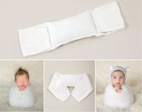 ZZOOI Baby Posing Beans Bag Crescent Shaped Pillows Newborn Photography Prop Pillow Potato Sack Chest Wrap Positioner Basket Cushion