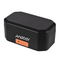 Andoer เคสชาร์จไมโครโฟนไร้สาย,กล่องชาร์จ3ช่องในตัวความจุมาก BT USB-C PD อะไหล่ที่ชาร์จชาร์จเร็วสำหรับไมโครโฟน I/go II RODE ไร้สาย