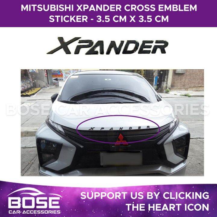 Car Hood Emblem Sticker for Xpander 2018 - 2023 Xpander Cross 2020 ...