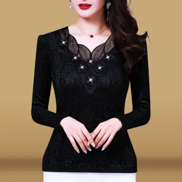 New Summer Fashion Women Shirt Sexy Lace Shirt See-through Casual Slim Fit Tops  Plus Size Short Sleeve Deep V-neck Temperament Shirt Size S-5XL