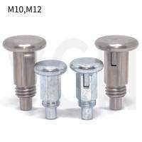 ล็อค Pin Index Plungers Locking Spring Screw ,All Steel ,Spring Bolts, Fine Thread M10 * 1.0,Coarse Thread M12 * 1.75 VCN231