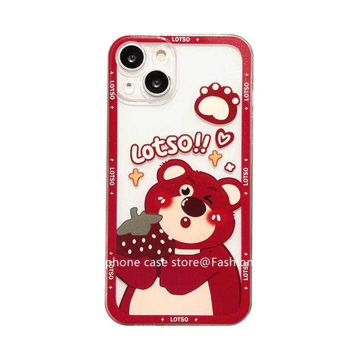 เคสโทรศัพท์-vivo-v29-5g-phone-case-เคส-vivo-v29e-v29-pro-5g-ใหม่ลดกระหน่ำเคสลายหมีสตรอเบอร์รี่น้ำผึ้งน่ารักเคสซิลิโคนนิ่มใส2023