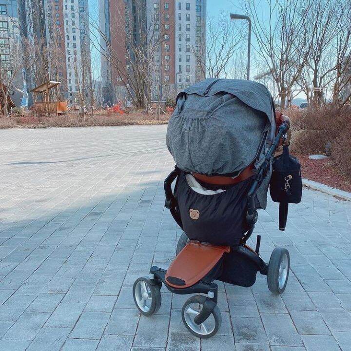 tas-stroller-เกาหลีเด็กทารกเด็กแรกเกิดจัดถุงผ้าอ้อมผ้าอ้อมเด็กความจุเยอะกระเป๋าถือเดินทาง