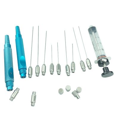Fat Inflitration Plastic Cannula Fat Cannula Metal Cap Cannula Aspiration Cannula Plastic Cannula Cosmetology Micro Cannula