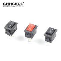 10 Pcs/Lot KCD11 3 Pin 10X15mm Snap-in Push Button Switch 3A/250V Mini SPST 2/3 Position Boat Rocker Power Switches