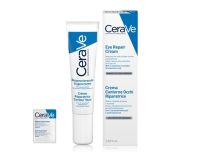 CERAVE Eye Repair Cream 14ml. เซราวี อาย รีแพร์ ครีม ครีมบำรุงรอบดวงตา 14 มล. (ฟรี Cerave Moisturising 1ซอง)