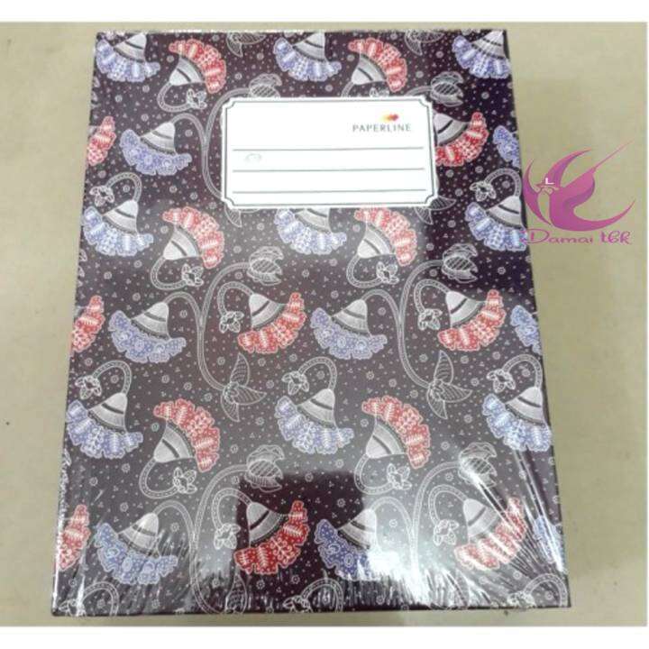 Buku Hard Cover Quarto Kwarto Isi 200 Paperline Lazada Indonesia