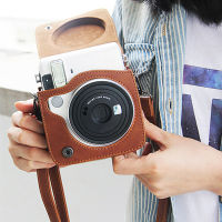 เคสกล้องหนัง PU ป้องกันเคสนิ่มรูปโทรศัพท์กระเป๋าใส่กล้องถ่ายรูปใช้งานกลางแจ้งพร้อมฟิล์ม Fujifilm Instax Mini 70สำหรับบ้านกล้อง