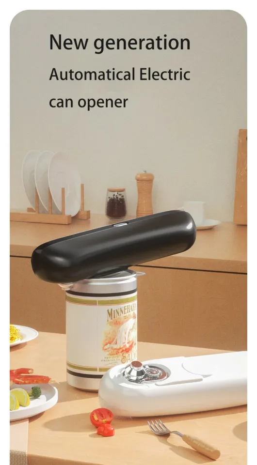 1pc Electric Can Opener, Automatic Can Opener Smooth Edge, Electric Can  Openers For Kitchen Arthritis And Seniors, Kitchen Gadget, Outdoor Camping