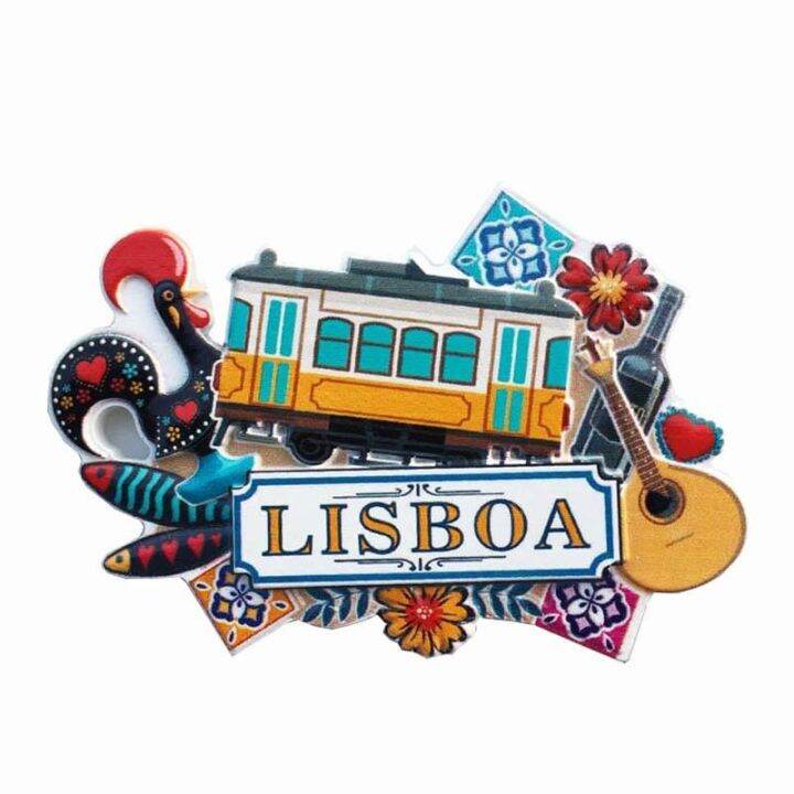 lisbon-the-capital-of-portugal-creative-geographical-indication-tourism-commemorative-decoration-handicraft-magnet-refrigerator-magnet-gift-refrigerator-sticker