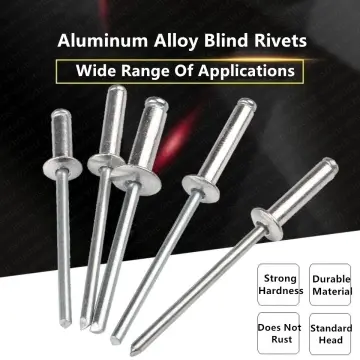 Aluminum Core Rivets With Round Head, Half Round Head Knock Type Expansion  Rivet