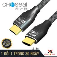 Dây Cáp HDMI Choseal 2.0 4K Cao Cấp loại tròn 3m dành cho Tivi máy tinh 3D thumbnail
