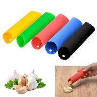 Garlic Peeler 1pcs Silicone Skin Remover Garlic Peeling Tube Dropshipping Garlic Roller Garlic Tools Easy Useful Kitchen Gadgets Graters  Peelers Slic