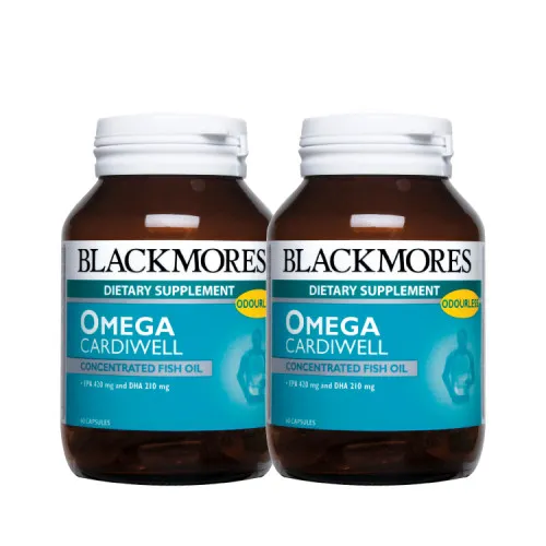 Blackmores Omega Cardiwell 60 Capsules PackOf2 Lazada