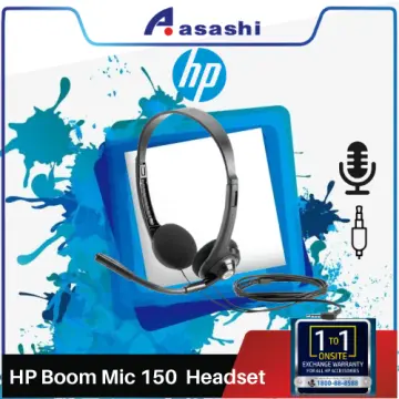 Hp boom mic headset 150 price hot sale