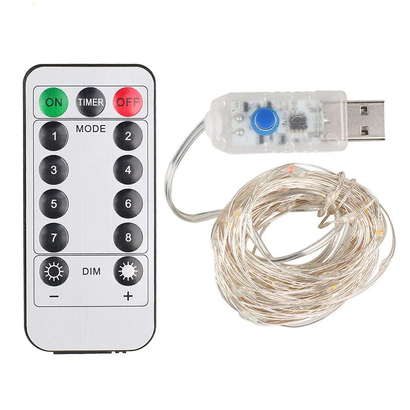 100 LED Fairy Lights with Remote Control by Innotree 