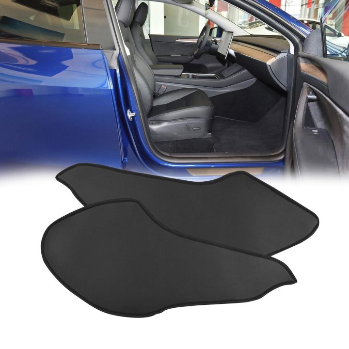 huawe-2pcs-central-control-anti-car-interior-accessories-anti-kicking-pad