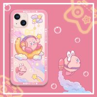 [LWF HOT]▥ Kawaii Kirby Phone Case Anime Shockproof Phone Case for Iphone 12 11 13Pro Max Xr X Xs Max Cartoon Phone Case