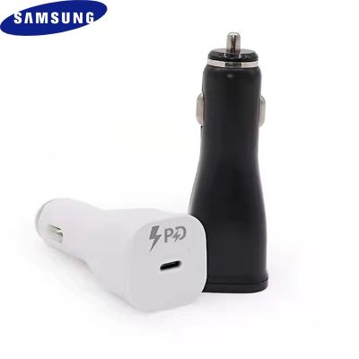 Samsung PD Car Charger USB Type C Fast Charging Car Phone Adapter For Galaxy S22 Note20 Ultra S20 S21 FE A52 A72 A53 A33 A73 S10