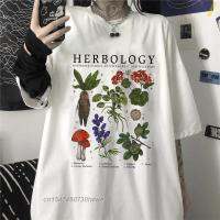 HotGothic Herbology Harajuku Y2k Street Top Lady น่ารักการ์ตูนสาวการ์ตูนพิมพ์ญี่ปุ่น Casual Men เสื้อยืดอินเทรนด์หญิง