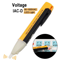 【ส่งของจากประเทศไทย】BEATY 1AC-D Non-contact Electric Induction Tester Pen Detectors Electric Socket Indicator Voltage Sensor AC110V 220V LED Light AC Power Outlet Voltage Detector Sensor Tester Pen