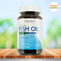 Vistra salmon fish oil 1000mg 100 แคปซูล วิสทร้า น้ำมันปลาแซลมอน