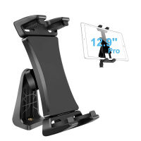 ZP Tablet Stand Portable 360-degree Rotation Holder Clip Adjustable Mount Clamp Compatible For Ipad Pro 12.9