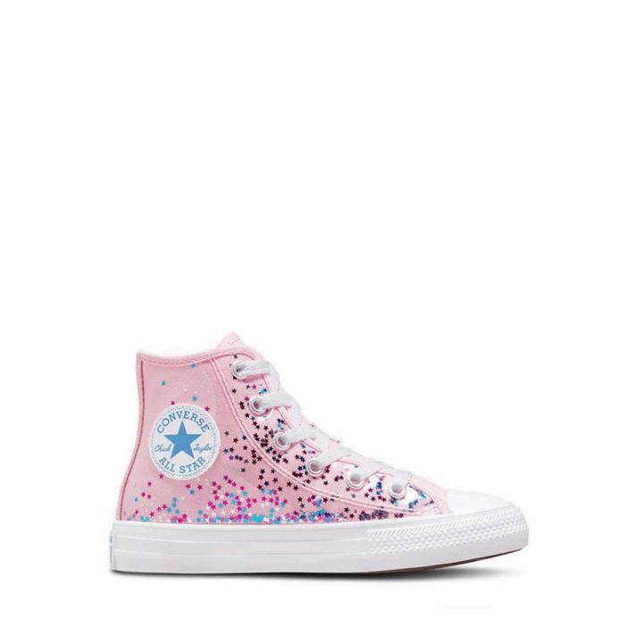 Giày Thể Thao Converse Unisex Chuck Taylor All Star Encapsulated Glitter  Sneakers - Sunrise Pink/University Blue 