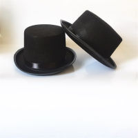 Funny Black Children Magic Top Hat Cap Fancy Dress Costumes Party Hats Wedding Stage Dance Show Christmas Uni