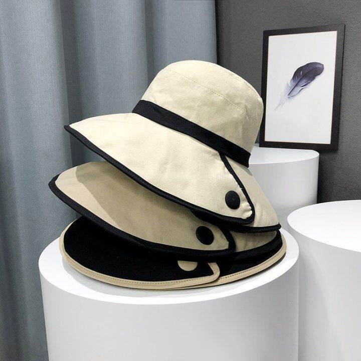 korean-fisherman-hat-womens-sun-shade-all-match-big-brim-sun-hat-uv-protection-cover-face-big-brim-sun-protection-hat-summer