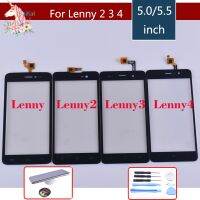 คุณภาพสูง5.0Quot; สำหรับ Lenny 1 Lenny 2 Lenny 3หรือ5.539;39; Lenny 4หน้าจอสัมผัส Digitizer กระจกหน้าแผงเซ็นเซอร์เลนส์สีดำ