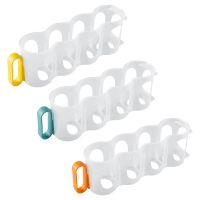 Portable Soda Can Organizer for Refrigerator Shelves, Beer Can Racks, Refrigerator Storage Sliders (3-Pack)