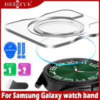 ฟิล์มกระจกนิรภัย ฟิล์มกันรอย For Samsung Galaxy Watch 6 Classic 43mm 47mm ฟิล์ม With Alignment Tool HD กันรอย ฟิล์มติดนาฬิกา For Samsung Galaxy Watch 6 40mm 44mm ตัวป้องกันหน้าจอกระจกนิรภัย