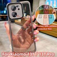 เคสโทรศัพท์ชุบสี่เหลี่ยมสำหรับ Xiaomi 13T Pro Mi13T 13Tpro Xiaomi 13TPro Xiaomi13T 13TPro 5G 2023เคสแฟชั่นคู่รักนุ่มกันกระแทกมาพร้อมเลนส์เคสกันกระแทกฝาหลัง