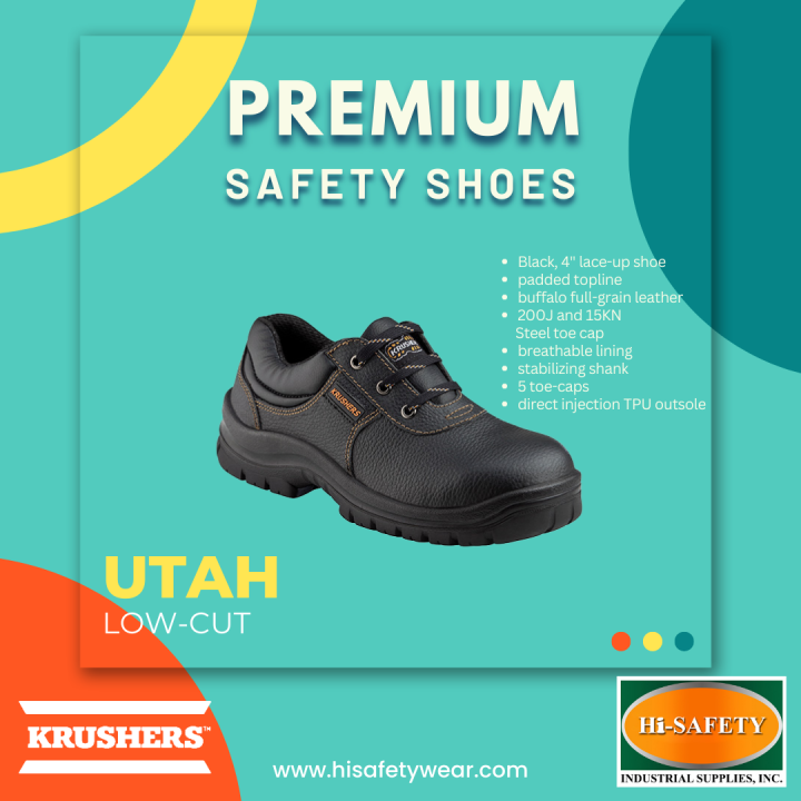 KRUSHERS SAFETY SHOES UTAH | Lazada PH