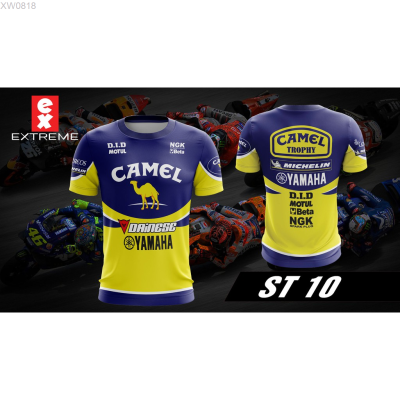 2023 NEW MotoGp (สต็อกเพียงพอ) Sublimation Camel T SHIRTคุณภาพสูง size:S-5XL