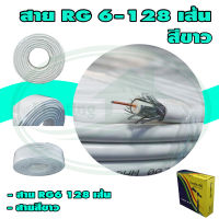 สาย RG6-128 เส้น ยาว 100 เมตร (Y-03)