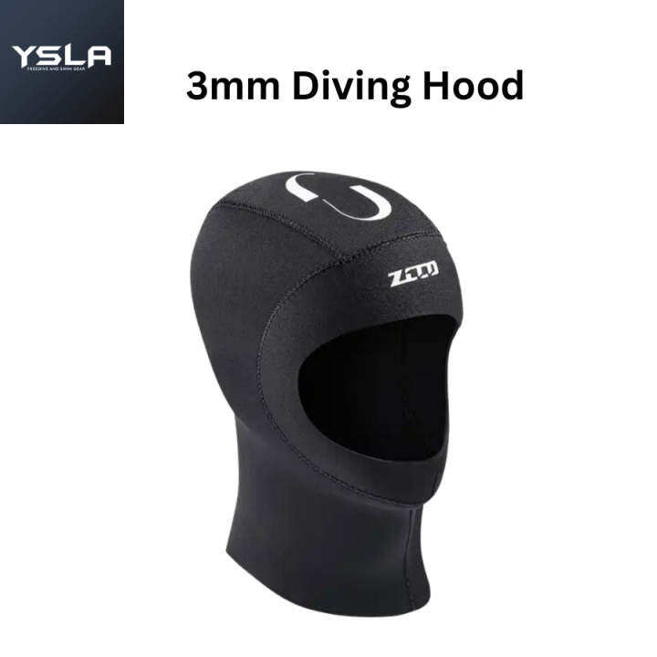 3mm Neoprene Diving Hood for Freediving Scuba Spearfishing Lazada PH