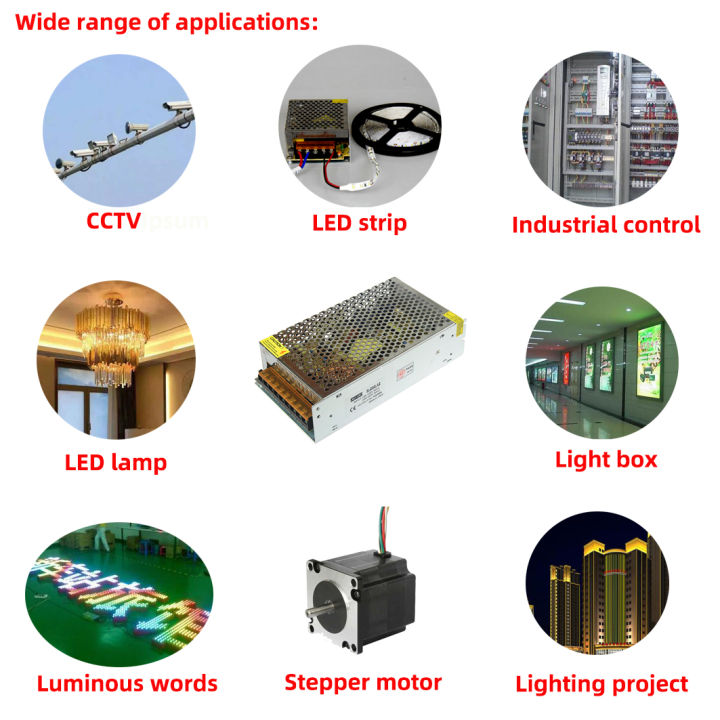 ส่งฟรีทั่วไทย-switching-power-supply-สวิตชิ่ง-พาวเวอร์-ซัพพลาย-12v-30a-360w-หม้อแปลงไฟฟ้าเอนกประสงค์-สำหรับกล้องวงจรปิด-และไฟ-led-ไม่ต้องใช้อแดปเตอร์