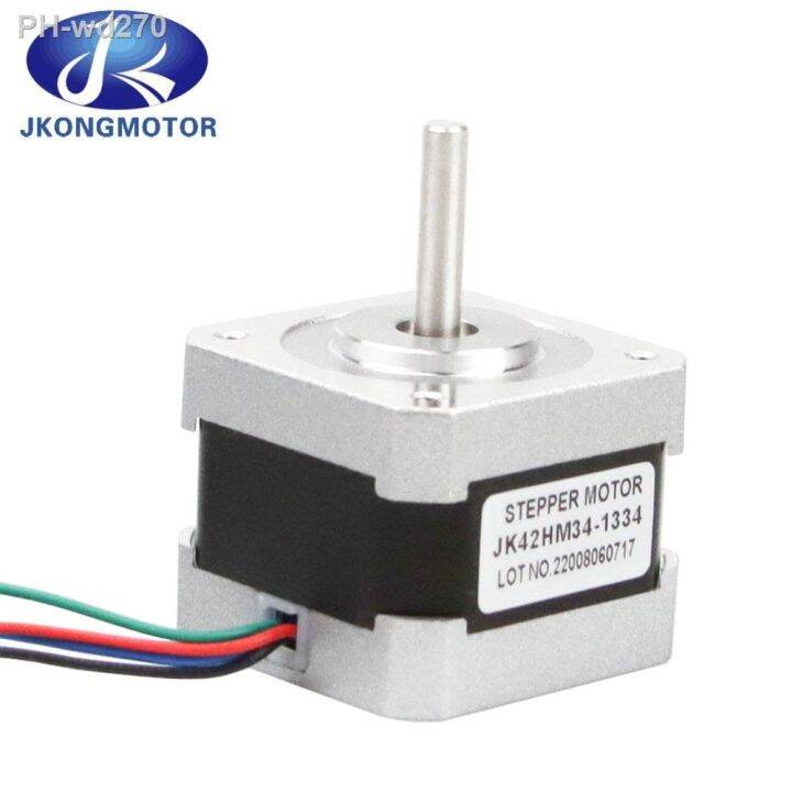 1pcs-nema-17-42-motor-0-9degree-stepper-motor-42hm-1-33a-1-68a-2-2-3-3kg-cm-34mm-40mm-stepping-motor-4-lead-for-cnc-3d-printer