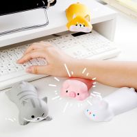 Cute Wrist Rest Support Pad For Mouse Pad Computer Laptop Arm Rest For Desk Ergonomic Kawaii Slow Rising Toys Office Supplies